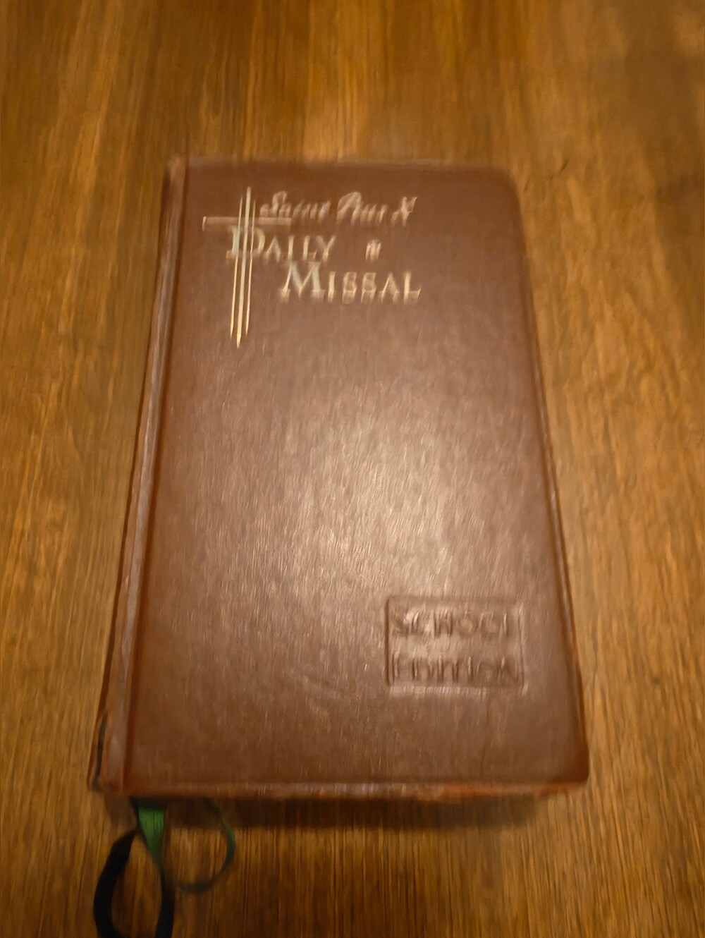 Catholic Book Publishing Co. Saint Pius X Daily Missal Rev. Van de Putte 1956